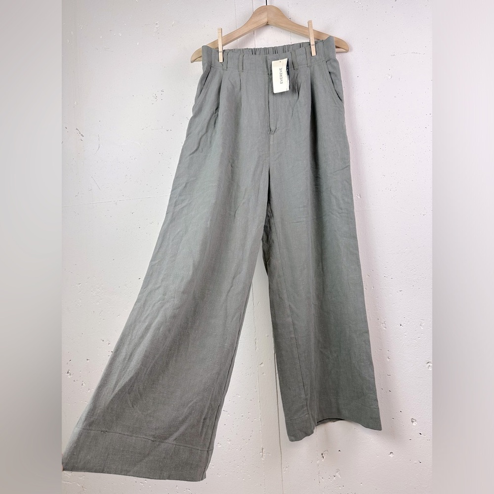 Z Supply Charcoal Wide Leg Pants